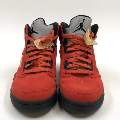 【中古品】【レディース】 NIKE ナイキ WMNS AIR JORDAN 5 RETRO "DUNK ON MARS" DD9336-800 ウィメンズ エアジョーダン5 レトロ ダンク オン マーズ スニーカー シューズ 靴 160-260225-hn-05-fur サイズ：23.5cm US 6.5 カラー：レッド/ブラック 万代Net店