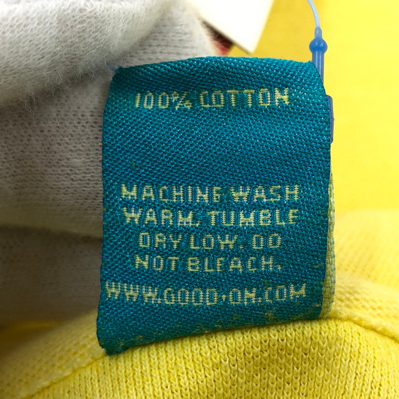 【現状渡し品】【メンズ】 Good On グッドオン ポロシャツ 半袖 トップス 147-251211-hn-07-fur サイズ：M カラー：イエロー 万代Net店