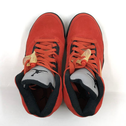 【中古品】【レディース】 NIKE ナイキ WMNS AIR JORDAN 5 RETRO "DUNK ON MARS" DD9336-800 ウィメンズ エアジョーダン5 レトロ ダンク オン マーズ スニーカー シューズ 靴 160-260225-hn-05-fur サイズ：23.5cm US 6.5 カラー：レッド/ブラック 万代Net店