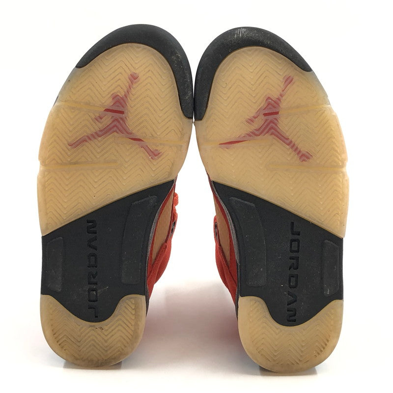 【中古品】【レディース】 NIKE ナイキ WMNS AIR JORDAN 5 RETRO "DUNK ON MARS" DD9336-800 ウィメンズ エアジョーダン5 レトロ ダンク オン マーズ スニーカー シューズ 靴 160-260225-hn-05-fur サイズ：23.5cm US 6.5 カラー：レッド/ブラック 万代Net店