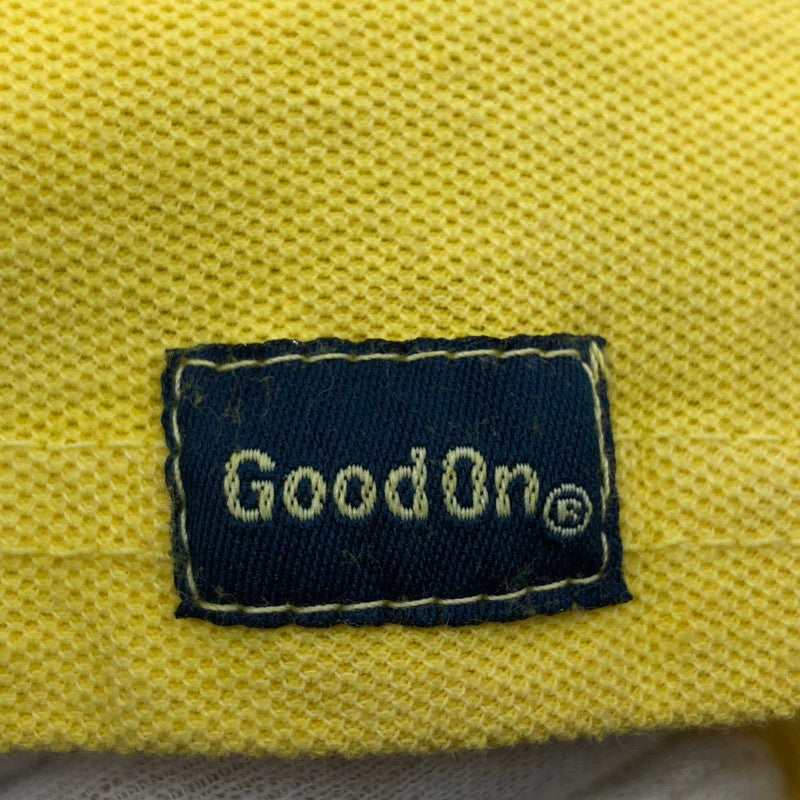 【現状渡し品】【メンズ】 Good On グッドオン ポロシャツ 半袖 トップス 147-251211-hn-07-fur サイズ：M カラー：イエロー 万代Net店