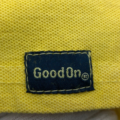 【現状渡し品】【メンズ】 Good On グッドオン ポロシャツ 半袖 トップス 147-251211-hn-07-fur サイズ：M カラー：イエロー 万代Net店