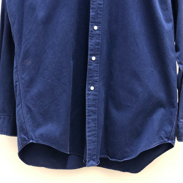 【中古品】【メンズ】 RALPH LAUREN ラルフローレン RALPH LAUREN 長袖シャツ 147-241128-wy-26-tom サイズ：M カラー：ネイビー 万代Net店