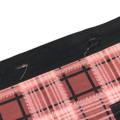 【ジャンク品】【メンズ】 FM MODE エフエム モード L/S CHECK SHIRT 長袖チェックシャツ カジュアルシャツ トップス 146-260808-hn-03-fur サイズ：不明 カラー：ブラック/レッド 万代Net店