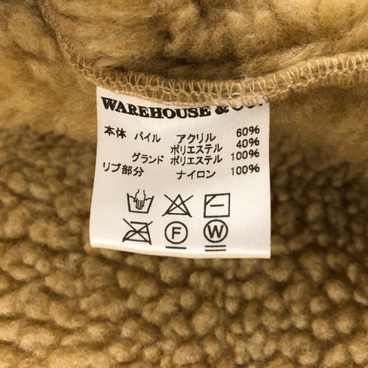 【中古品】【メンズ】 WAREHOUSE ウエアハウス WAREHOUSE 2131 CLASSIC PILE JACKET B TYPE トップス 145-240923-rk-07-fuz サイズ：S カラー：アイボリー 万代Net店