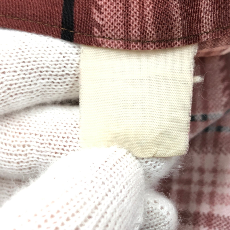 【ジャンク品】【メンズ】 FM MODE エフエム モード L/S CHECK SHIRT 長袖チェックシャツ カジュアルシャツ トップス 146-260808-hn-03-fur サイズ：不明 カラー：ブラック/レッド 万代Net店