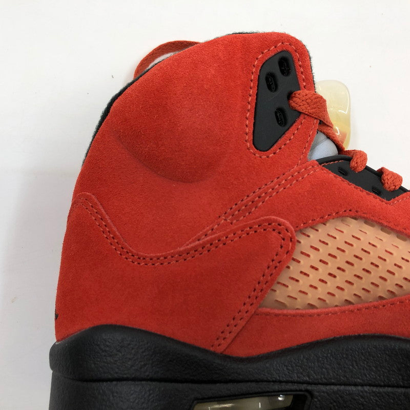 【中古品】【レディース】 NIKE ナイキ WMNS AIR JORDAN 5 RETRO "DUNK ON MARS" DD9336-800 ウィメンズ エアジョーダン5 レトロ ダンク オン マーズ スニーカー シューズ 靴 160-260225-hn-05-fur サイズ：23.5cm US 6.5 カラー：レッド/ブラック 万代Net店