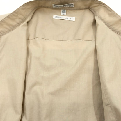 【中古品】【メンズ】 DIAMANTE ディアマンテ NOCOLLAR L/S SHIRT ノーカラー 長袖シャツ カジュアルシャツ トップス 146-260808-hn-04-fur サイズ：L カラー：ベージュ 万代Net店