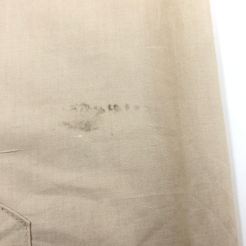【中古品】【メンズ】 DIAMANTE ディアマンテ NOCOLLAR L/S SHIRT ノーカラー 長袖シャツ カジュアルシャツ トップス 146-260808-hn-04-fur サイズ：L カラー：ベージュ 万代Net店