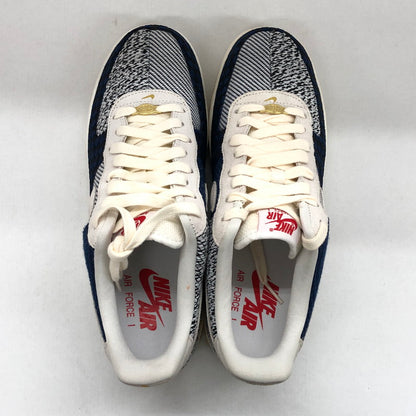 【中古品】【メンズ】 NIKE ナイキ WMNS AIR FORCE 1 ”SASHIKO" DD5401-492  ウィメンズ エアフォース 1 刺し子 スニーカー シューズ 靴 160-250201-hn-02-fur サイズ：28.0cm US 11 カラー：ホワイト/ネイビー 万代Net店