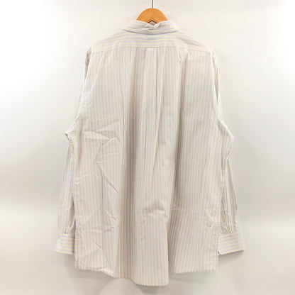 【中古品】【メンズ】 BROOKS BROTHERS ブルックスブラザーズ SLIM FIT L/S STRIPE SHIRT スリムフィット 長袖ストライプシャツ カジュアルシャツ トップス 146-260808-hn-06-fur サイズ：18-35 カラー：マルチカラー 万代Net店