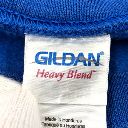 【現状渡し品】【メンズ】 GILDAN ギルダン "BREATHE AIR" SWEAT SHIRT スウェットシャツ トレーナー 長袖 トップス 146-260808-hn-08-fur サイズ：2XL カラー：ブルー 万代Net店