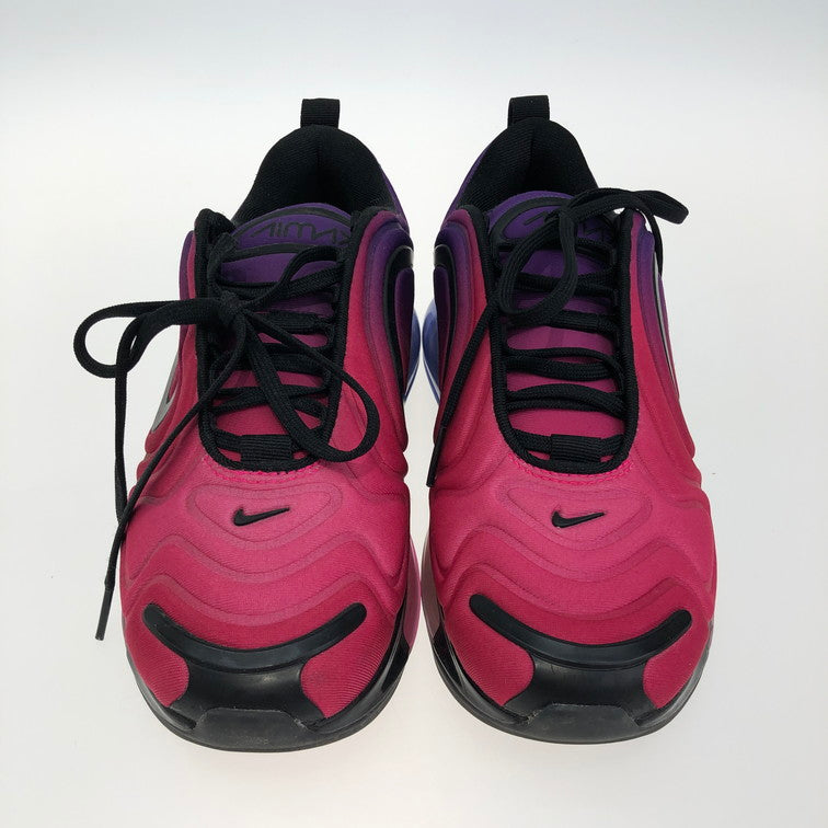 【中古品】【レディース】 NIKE ナイキ AR9293-500 WOMEN’S AIR MAX 720 SUNSET 靴 スニーカー 箱無し 160-250913-NS-01-iwa サイズ：24cm カラー：PINK PURPLE BLACK 万代Net店