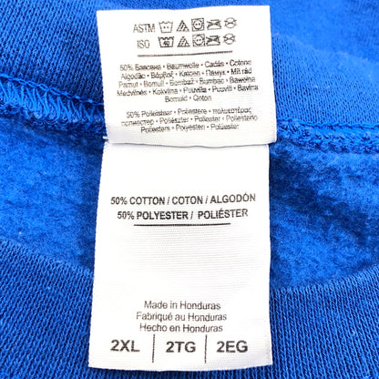 【現状渡し品】【メンズ】 GILDAN ギルダン "BREATHE AIR" SWEAT SHIRT スウェットシャツ トレーナー 長袖 トップス 146-260808-hn-08-fur サイズ：2XL カラー：ブルー 万代Net店