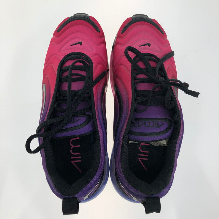 【中古品】【レディース】 NIKE ナイキ AR9293-500 WOMEN’S AIR MAX 720 SUNSET 靴 スニーカー 箱無し 160-250913-NS-01-iwa サイズ：24cm カラー：PINK PURPLE BLACK 万代Net店