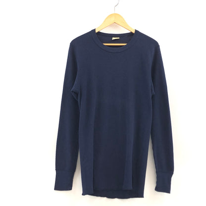 【現状渡し品】【メンズ】 ST JOHN'S BAY セントジョンズベイ L/S THERMAL TEE 長袖 サーマルTシャツ トップス 146-260808-hn-09-fur サイズ：L カラー：ネイビー 万代Net店
