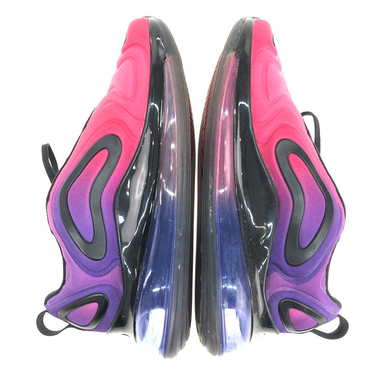 【中古品】【レディース】 NIKE ナイキ AR9293-500 WOMEN’S AIR MAX 720 SUNSET 靴 スニーカー 箱無し 160-250913-NS-01-iwa サイズ：24cm カラー：PINK PURPLE BLACK 万代Net店
