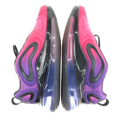 【中古品】【レディース】 NIKE ナイキ AR9293-500 WOMEN’S AIR MAX 720 SUNSET 靴 スニーカー 箱無し 160-250913-NS-01-iwa サイズ：24cm カラー：PINK PURPLE BLACK 万代Net店