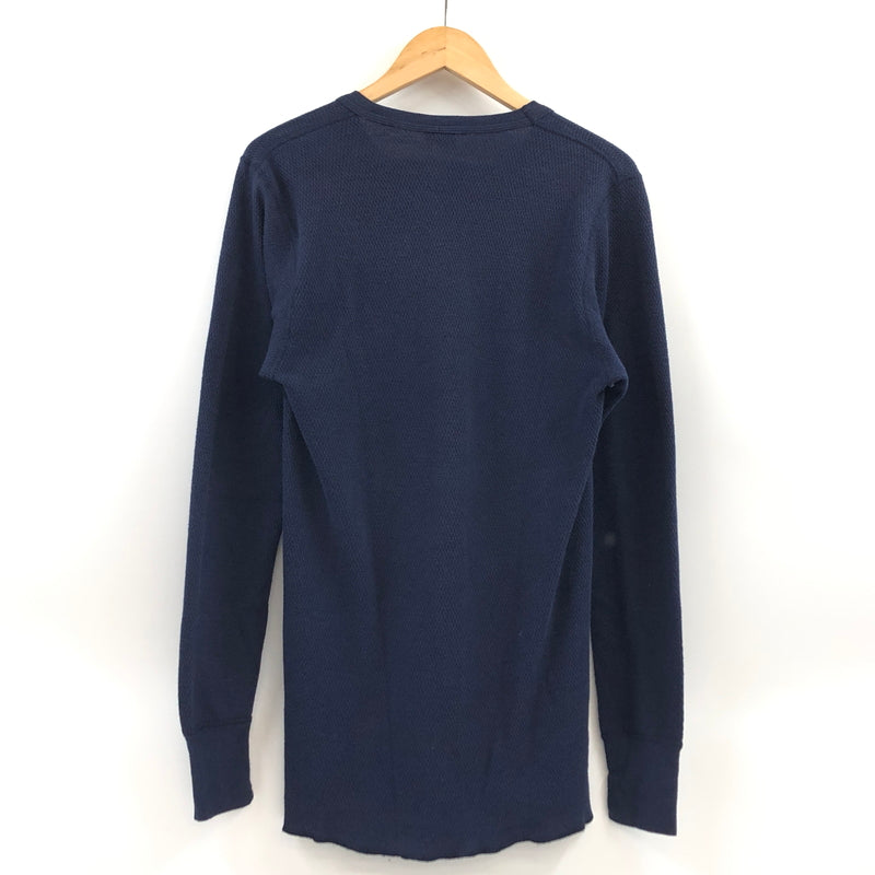 【現状渡し品】【メンズ】 ST JOHN'S BAY セントジョンズベイ L/S THERMAL TEE 長袖 サーマルTシャツ トップス 146-260808-hn-09-fur サイズ：L カラー：ネイビー 万代Net店