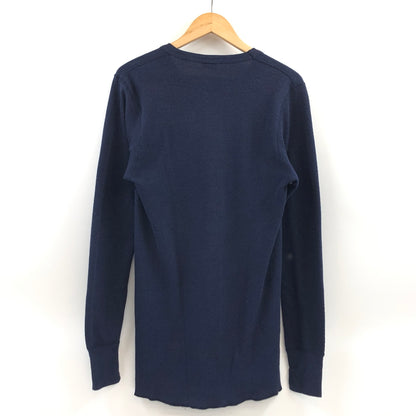 【現状渡し品】【メンズ】 ST JOHN'S BAY セントジョンズベイ L/S THERMAL TEE 長袖 サーマルTシャツ トップス 146-260808-hn-09-fur サイズ：L カラー：ネイビー 万代Net店