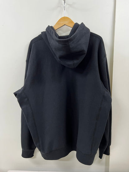 【中古品】【メンズ】 Supreme シュプリーム HEARTS ARC HOODED SWEATSHIRT フーデッド スウェットシャツ 142-250604-ks-01-min サイズ：L カラー：ブラック 万代Net店