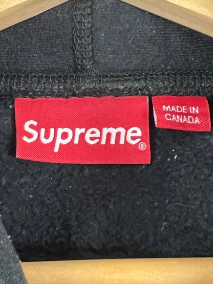 【中古品】【メンズ】 Supreme シュプリーム HEARTS ARC HOODED SWEATSHIRT フーデッド スウェットシャツ 142-250604-ks-01-min サイズ：L カラー：ブラック 万代Net店