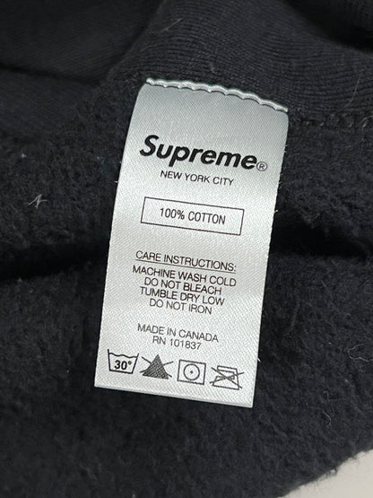 【中古品】【メンズ】 Supreme シュプリーム HEARTS ARC HOODED SWEATSHIRT フーデッド スウェットシャツ 142-250604-ks-01-min サイズ：L カラー：ブラック 万代Net店