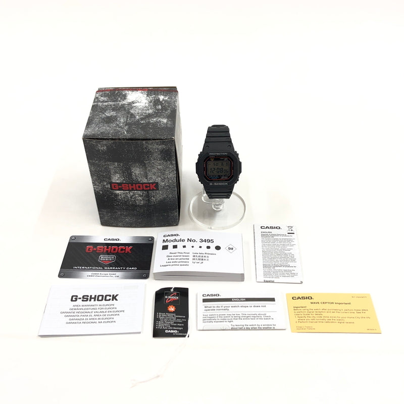 【中古品】【メンズ】 G-SHOCK ジーショック TOUGH SOLAR DIGITAL WATCH GW-M5610U-1ER 並行輸入品 タフソーラー デジタル 腕時計 196-260809-hn-01-fur カラー：ブラック 万代Net店