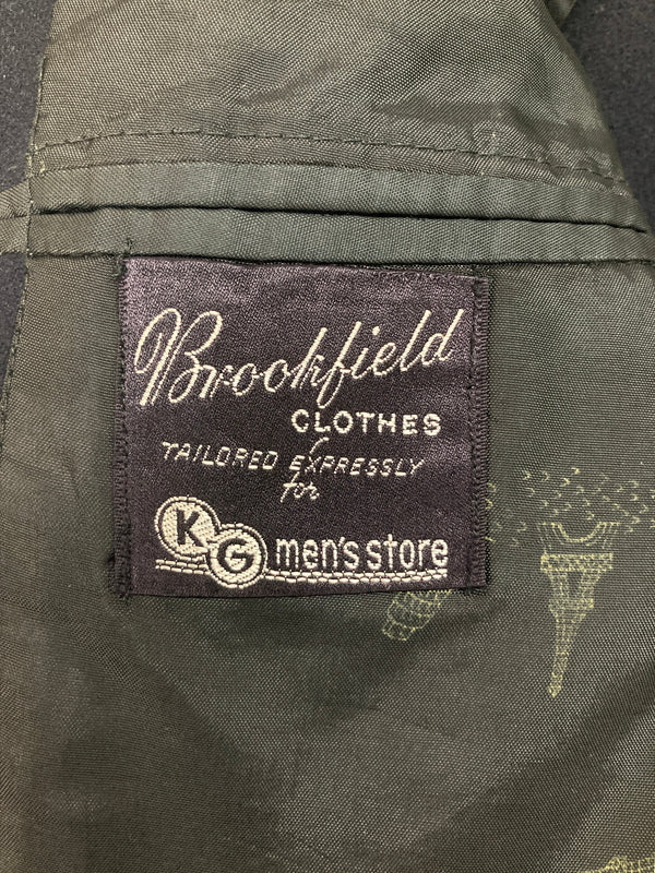 【中古品】【メンズ】 BROOKFIELD CLOTHES KG MEN'S STORE ブルックフィールド クローズ ケージー メンズ ストア ウールブレザー テーラードジャケット 145-260826-YS-01-hon カラー：ネイビー（濃紺） 万代Net店