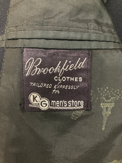 【中古品】【メンズ】 BROOKFIELD CLOTHES KG MEN'S STORE ブルックフィールド クローズ ケージー メンズ ストア ウールブレザー テーラードジャケット 145-260826-YS-01-hon カラー：ネイビー（濃紺） 万代Net店