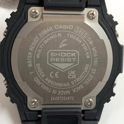 【中古品】【メンズ】 G-SHOCK ジーショック TOUGH SOLAR DIGITAL WATCH GW-M5610U-1ER 並行輸入品 タフソーラー デジタル 腕時計 196-260809-hn-01-fur カラー：ブラック 万代Net店