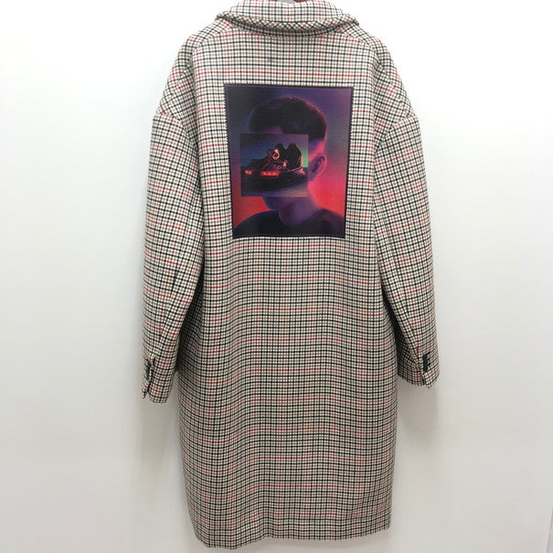 【中古品】【メンズ】  MARCELO BURLON CMEA124F19B470618888 BUMPER CAR LONG COAT 141-250110-wy-4-tomh サイズ：48 万代Net店