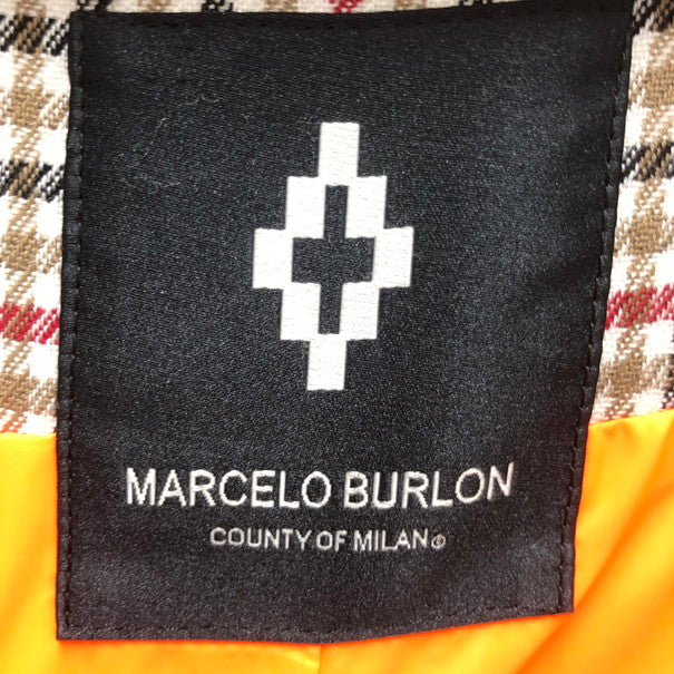 【中古品】【メンズ】  MARCELO BURLON CMEA124F19B470618888 BUMPER CAR LONG COAT 141-250110-wy-4-tomh サイズ：48 万代Net店