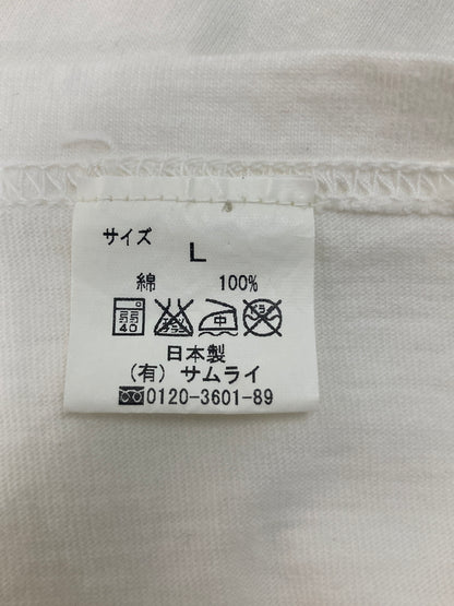 【中古美品】【メンズ】 SAMURAI JEANS サムライジーンズ 15TH ANNIVERSARY LONG SLEEVE T-SHIRT SCLT13-102 15周年記念 長袖Tシャツ トップス 145-260826-YS-02-hon サイズ：L カラー：ホワイト 万代Net店