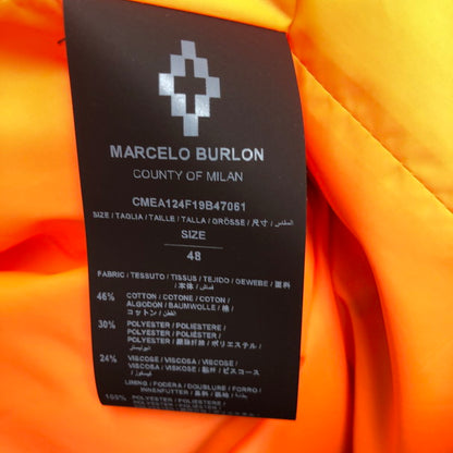 【中古品】【メンズ】  MARCELO BURLON CMEA124F19B470618888 BUMPER CAR LONG COAT 141-250110-wy-4-tomh サイズ：48 万代Net店