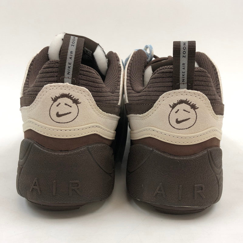 【現状渡し品】【メンズ】 NIKE ナイキ × TRAVIS SCOTT トラヴィススコット ZOOM FIELD JAXX HQ3072-400 ズーム フィールド ジャックス スニーカー シューズ 靴 160-250917-hn-03-fur サイズ：27.0cm US 9 カラー：ペールブルー/アイボリー/ブラウン系 万代Net店