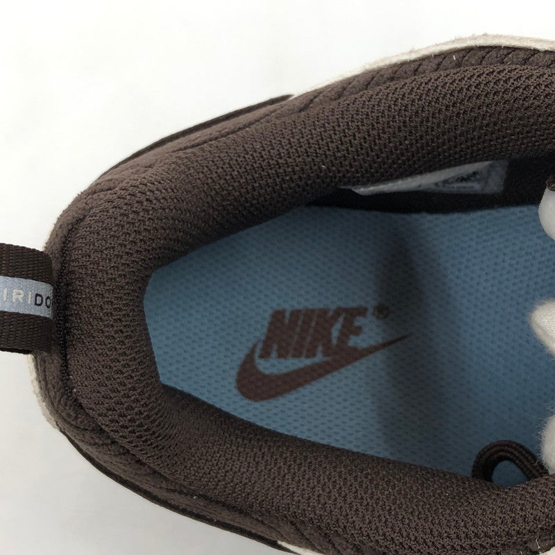 【現状渡し品】【メンズ】 NIKE ナイキ × TRAVIS SCOTT トラヴィススコット ZOOM FIELD JAXX HQ3072-400 ズーム フィールド ジャックス スニーカー シューズ 靴 160-250917-hn-03-fur サイズ：27.0cm US 9 カラー：ペールブルー/アイボリー/ブラウン系 万代Net店