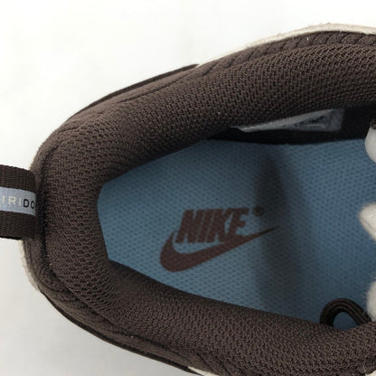 【現状渡し品】【メンズ】 NIKE ナイキ × TRAVIS SCOTT トラヴィススコット ZOOM FIELD JAXX HQ3072-400 ズーム フィールド ジャックス スニーカー シューズ 靴 160-250917-hn-03-fur サイズ：27.0cm US 9 カラー：ペールブルー/アイボリー/ブラウン系 万代Net店