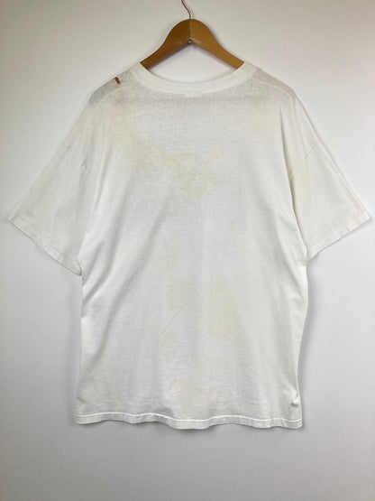 【現状渡し品】【メンズ】 HANES ヘインズ INKS LAKE PRINT T SHIRT インクスレイクプリントTシャツ 半袖トップス 145-260826-YS-04-hon サイズ：XL カラー：ホワイト 万代Net店