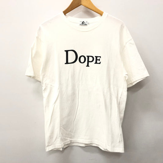 【中古品】【メンズ】 HYSTERIC GLAMOUR ヒステリックグラマー 野口強 02203CT17 DOPE　TEE Tシャツ 半袖 140-240214-tk-15-tei サイズ：S カラー：ホワイト 万代Net店