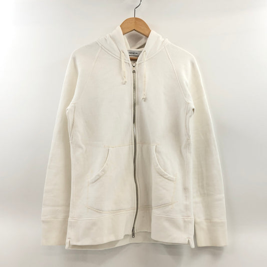 【中古品】【メンズ】 NONNATIVE ノンネイティブ DWELLER HOODED FULL ZIP COTTON SWEAT NN-C2601 ドウェラー フーデッド フルジップ コットン スウェット パーカー トップス 140-260809-hn-04-fur カラー：ホワイト 万代Net店