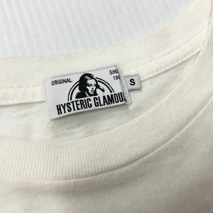 【中古品】【メンズ】 HYSTERIC GLAMOUR ヒステリックグラマー 野口強 02203CT17 DOPE　TEE Tシャツ 半袖 140-240214-tk-15-tei サイズ：S カラー：ホワイト 万代Net店