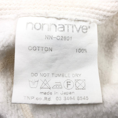 【中古品】【メンズ】 NONNATIVE ノンネイティブ DWELLER HOODED FULL ZIP COTTON SWEAT NN-C2601 ドウェラー フーデッド フルジップ コットン スウェット パーカー トップス 140-260809-hn-04-fur カラー：ホワイト 万代Net店