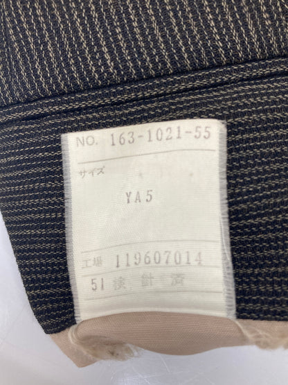 【中古品】【メンズ】 BASIC UOMO COLLECTION ベーシック ウオモ コレクション STRIPE WOOL SETUP SUIT 163-1021-55 ストライプウールセットアップスーツ アウター 147-260826-YS-06-hon サイズ：(90-76-170) パンツ(YA5) カラー：ダークブラウン 万代Net店