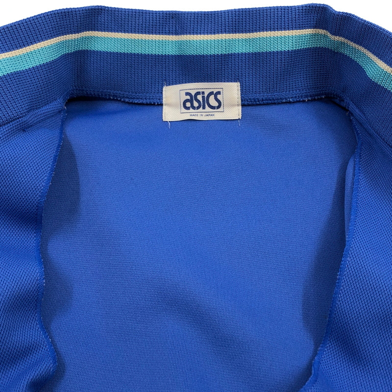 【中古品】【メンズ】 ASICS アシックス 80S-90S TRACK JACKET LD-142 トラックジャケット アウター 146-260809-hn-06-fur サイズ：M カラー：ブルー系 万代Net店