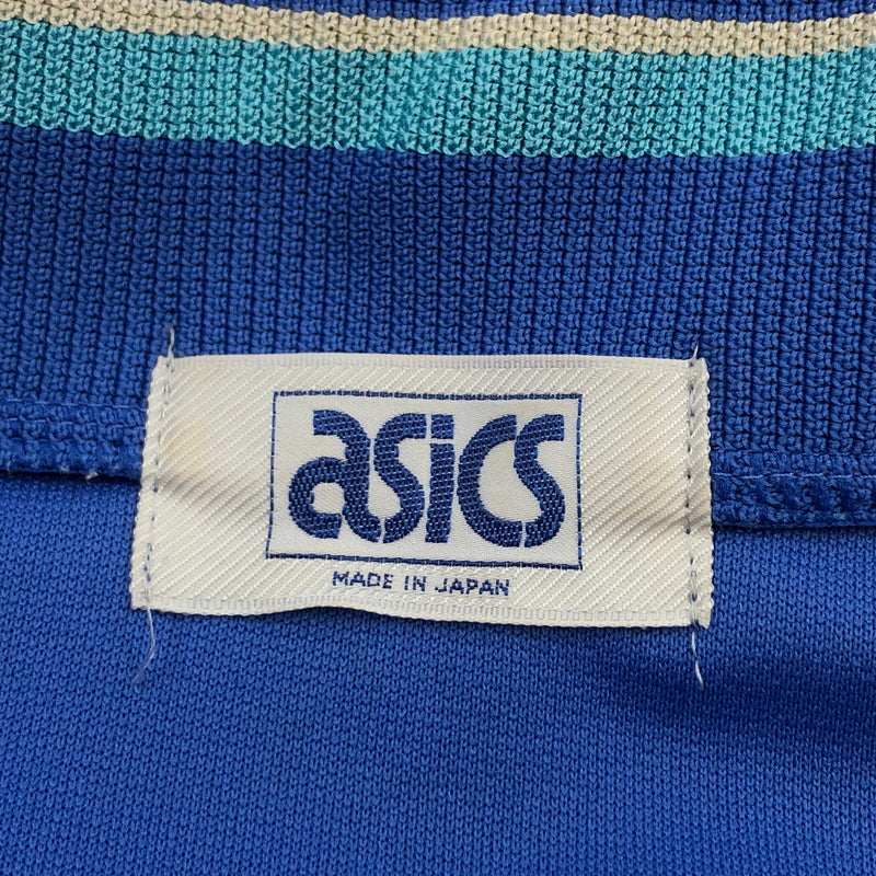 【中古品】【メンズ】 ASICS アシックス 80S-90S TRACK JACKET LD-142 トラックジャケット アウター 146-260809-hn-06-fur サイズ：M カラー：ブルー系 万代Net店
