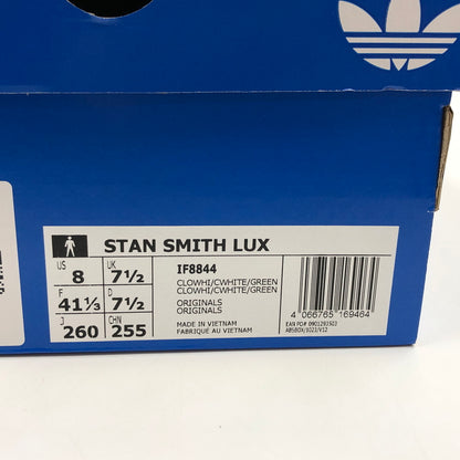 【中古品】【メンズ】 ADIDAS アディダス STAN SMITH LUX IF8844 スタンスミス ルクス スニーカー シューズ 靴 161-260523-hn-02-fur サイズ：26.0cm US8 カラー：ホワイト/グリーン 万代Net店