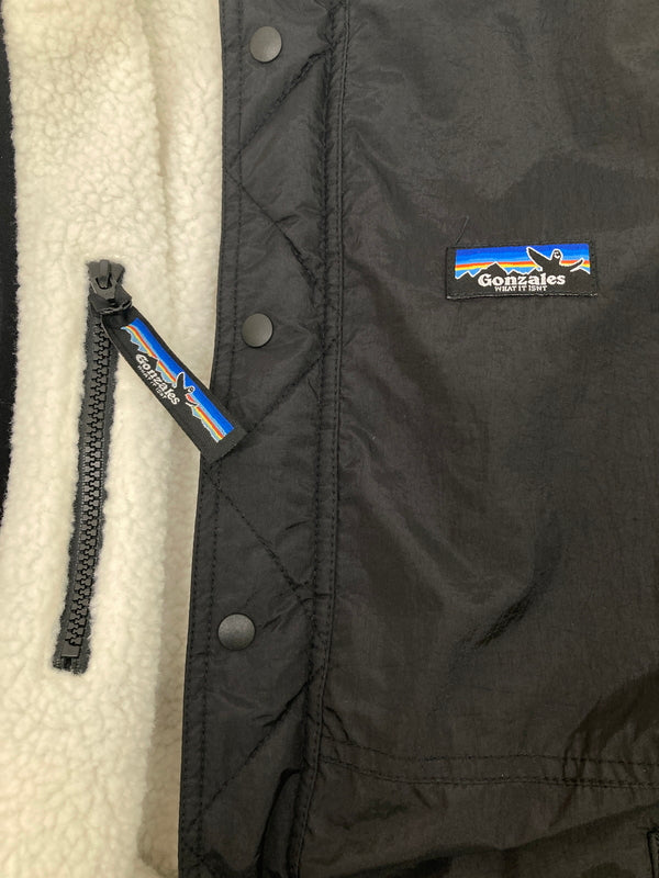 【中古美品】【メンズ】 MARK GONZALES マークゴンザレス REVERSIBLE STAND COLLAR JACKET 2H5-63811 リバーシブルスタンドカラージャケット アウター 150-260826-YS-07-hon サイズ：L カラー：ブラック/ホワイト 万代Net店