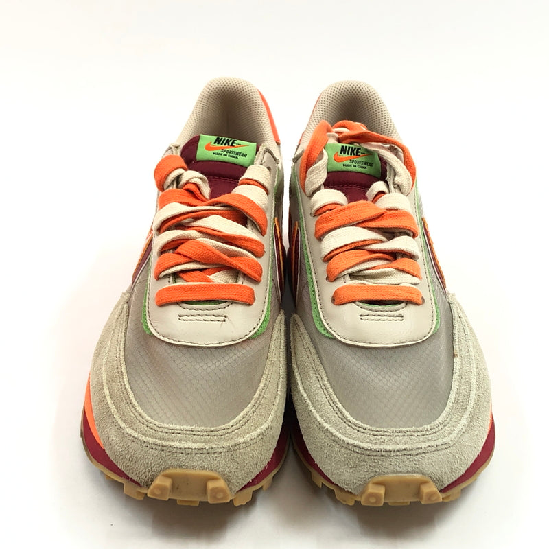 【中古品】【メンズ】 NIKE ナイキ × CLOT クロット × SACAI サカイ LD WAFFLE "ORANGE BLAZE" DH1347-100 LDワッフル オレンジ ブレイズ スニーカー シューズ 靴 160-260809-hn-07-fur サイズ：28.5cm US10.5 カラー：ベージュ/オレンジ/レッド 万代Net店