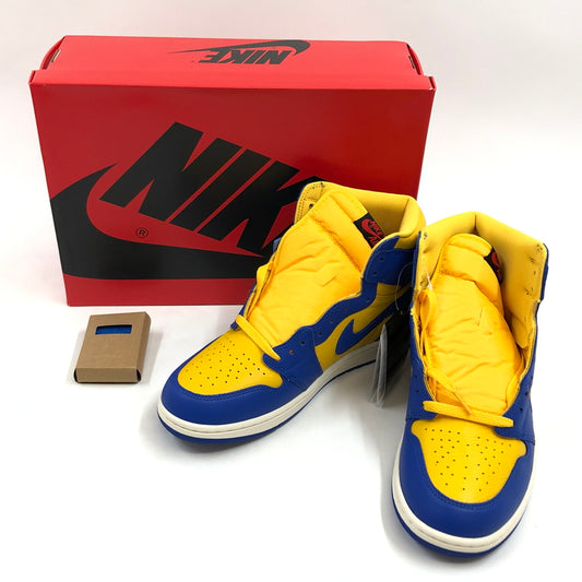 【中古美品】【メンズ】 NIKE ナイキ WOMEN'S AIR JORDAN 1 HIGH OG FD2596-700 ウィメンズ エアジョーダン1 ハイ OG スニーカー シューズ 靴 160-260523-hn-03-fur サイズ：28.5cm US11.5 カラー：イエロー/ブルー系 万代Net店